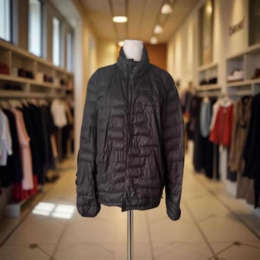 MEN'S GENENTECH BLACK PUFFY JACKET